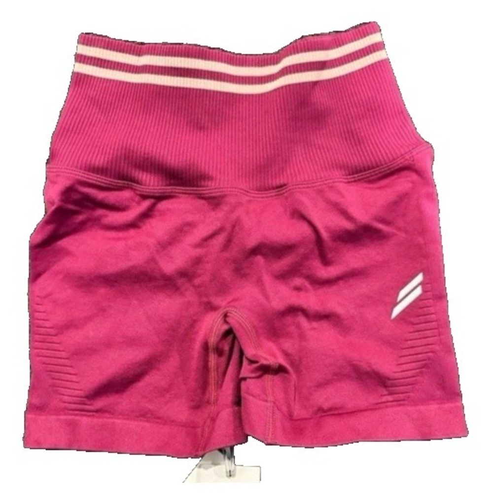 DOYOUEVEN DYE Impact Seamless High-Waisted Shorts - Berry Pink - XS - NWT